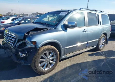 2009 Infiniti Qx56 z USA, uszkodzony, nr VIN 5N3AA08D99N901864